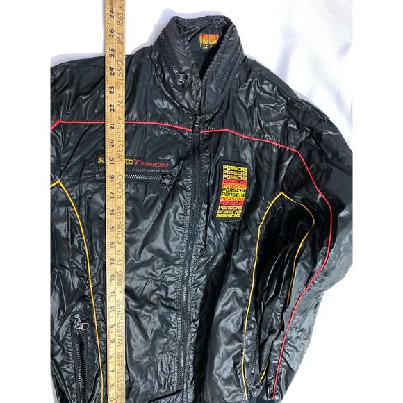 Porsche 70s Style Auto Competition Vintage Racing Windbreaker – Medium Rare Find - Picture 2 of 16
